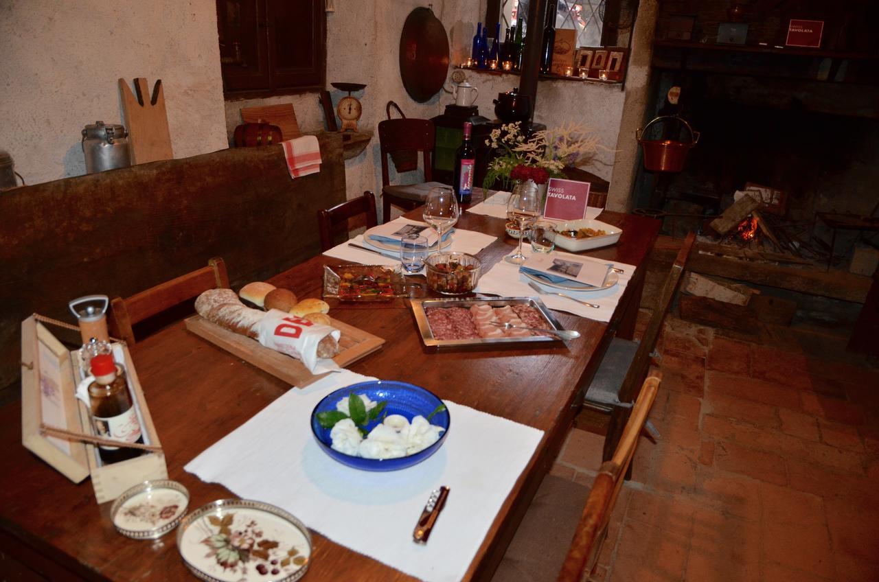 Antica Sosta Dei Viandanti Bed & Breakfast Cadenazzo Bagian luar foto